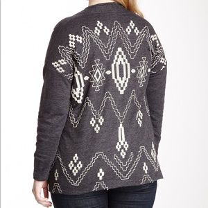 Lucky Lotus Embroidered Wrap Jacket